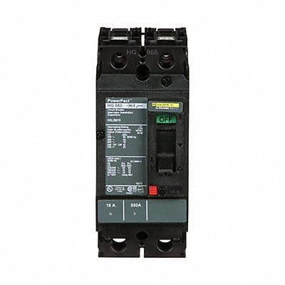 Circuit Breaker 15A 2P 600VAC HG