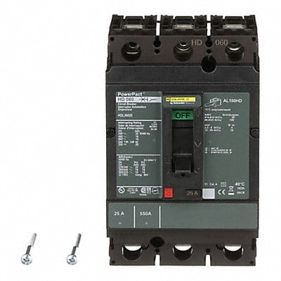 Circuit Breaker 25A 3P 600VAC HD