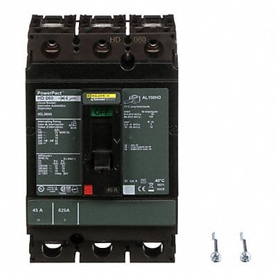 Circuit Breaker 45A 3P 600VAC HD