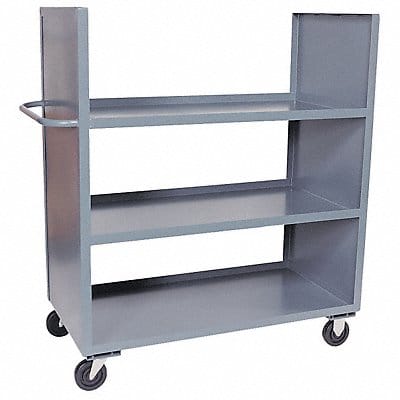 Stock Cart 3000 lb 3 Shelf 36 in L