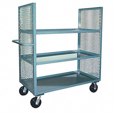 Stock Cart 3000 lb 3 Shelf 36 in L