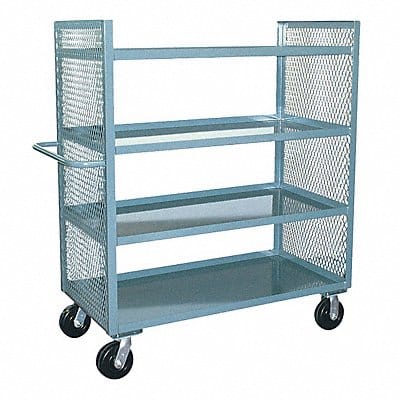 Stock Cart 3000 lb 4 Shelf 60 in L