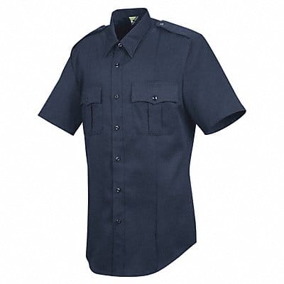 Sentry Shirt SS Navy Neck 17 in