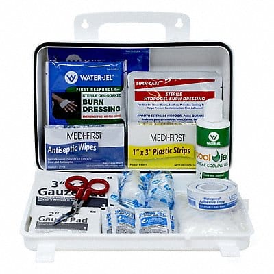 Burn Care Kit 138 Piece Plastic