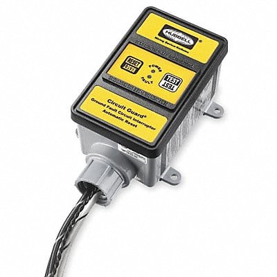 Hard Wired GFCI 30 A Yellow 120/240VAC