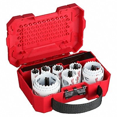 Hole Cutter Kit Saw Range 7/8 to 1-3/8