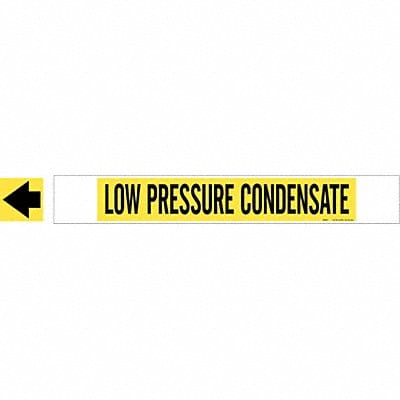 Pipe Markr Low Pressure Condensate 4in H