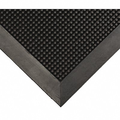 Carpeted Entrance Mat Blk 2ft 4 x3ft 10