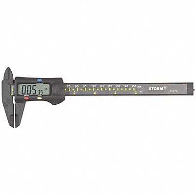 Plastic Dig Caliper 6 /150mm w/Fraction