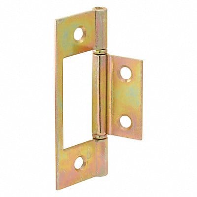 Door Hinges Brass Bi-Fold Plated PK6