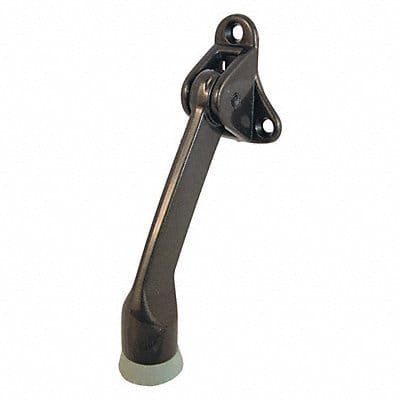 Kick-Down Door Holder 3-Hole Bronze Pltd