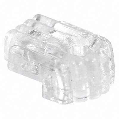 Mirror Clips 1/8 Clear Screws PK50