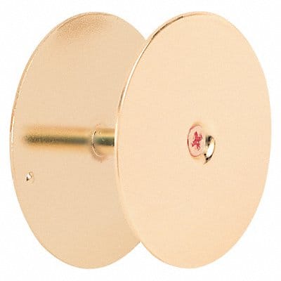 Bore Hole Cover 2-5/8 Brass Plated