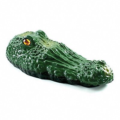 Alligator Decoy 7 in H Green