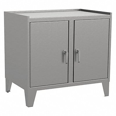 Shelving Cabinet 34 H 36 W Gray