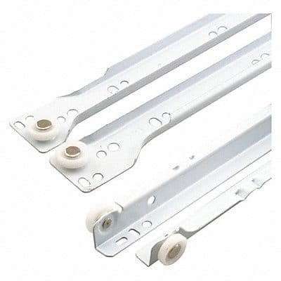 Drawer Track 22 White Slide