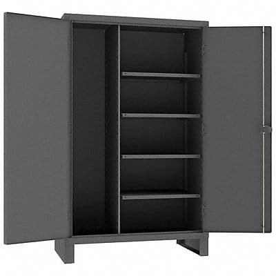 Storage Cabinet 78 x48 x24 Gray 4Shlv