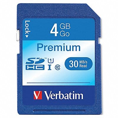 Premium SDHC Memory Card 4 GB