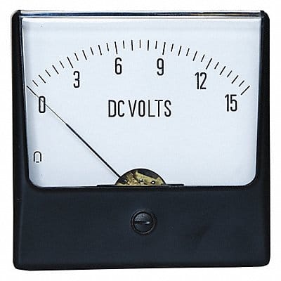 Analog Panel Meter DC Voltage 0-15 DC V