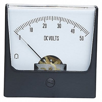 Analog Panel Meter DC Voltage 0-50 DC V