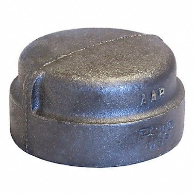 Round Cap Malleable Iron 1 1/2 in