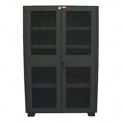 Shelving Cabinet 78 H 36 W Black