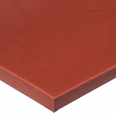 Silicone Strip 60A 36 x2 x3/16 Red