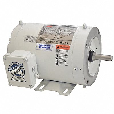 Washdown Motor 3/4 HP 3500 56C 230/460V