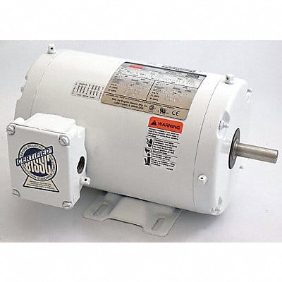 Washdown Motor 1 HP 1750 56 230/460V