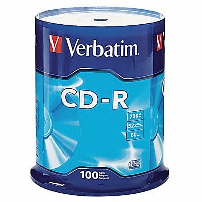 CD-R Disc 700 MB 80 min 52x PK100