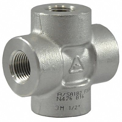 Cross 304 SS 1/4 in Pipe Size FNPT