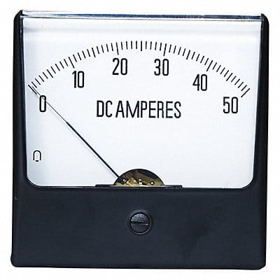 Analog Panel Meter DC Current 0-50 DC A