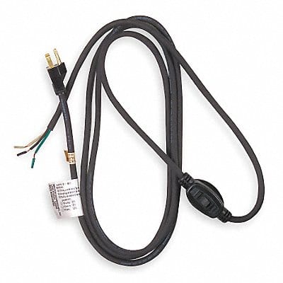 Power Cord 5-15P SJT 8 ft Blk 10A 16/3