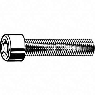 SHCS Steel #10-32 3/8in L PK100