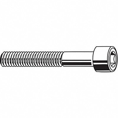 SHCS Al St ZP UNC 3/8 -16x1-1/2 PK25