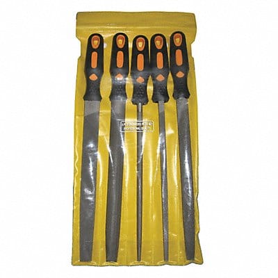 Hand File Set Bastard Cut 8 L 5 Pcs