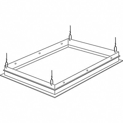 Drywall Grid Adapter Kit 2 ft x 4 ft