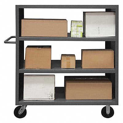 Stock Cart Heavy Duty 3 Shelf 48 X 30