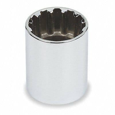 Socket Steel Chrome 5/16 in