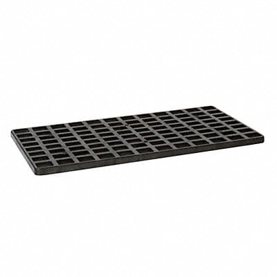 Grating 2x26x52 in HDPE Black