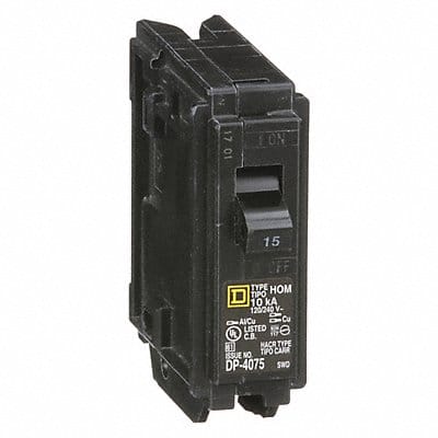 Circuit Breaker 15A Plug In 120V 1P