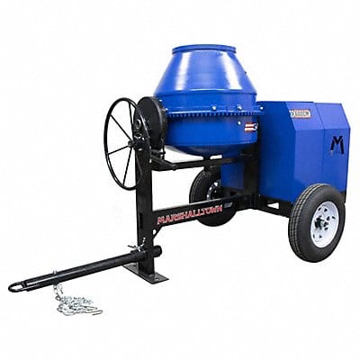 Concrete Mixer 6 cu ft Electric 1.5 HP