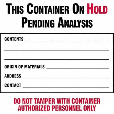 DOT Handling Label Waste 6 W PK100