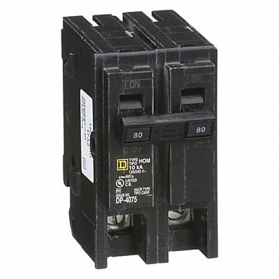 Circuit Breaker 80A Plug In 120/240V 2P