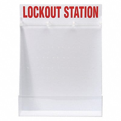 Lockout Station Unfilled 19-1/2 In W