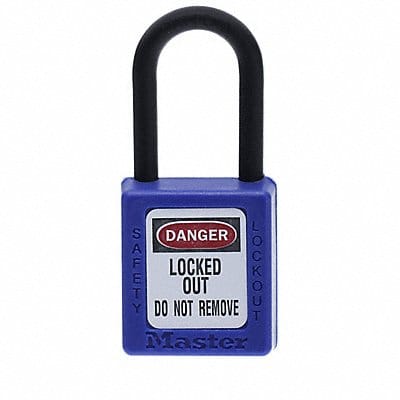 D1942 Lockout Padlock KD Blue 1-3/4 H