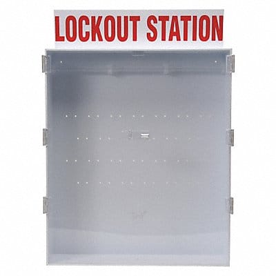 Lockout Station Unfilled Red/White