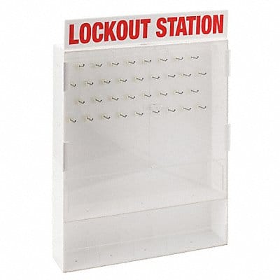 Lockout Station Unfilled 26 In H