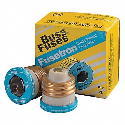 Plug Fuse T Series 10A PK4