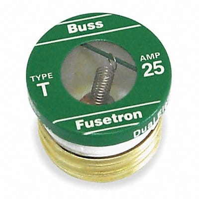 Plug Fuse T Series 2-1/2A PK4